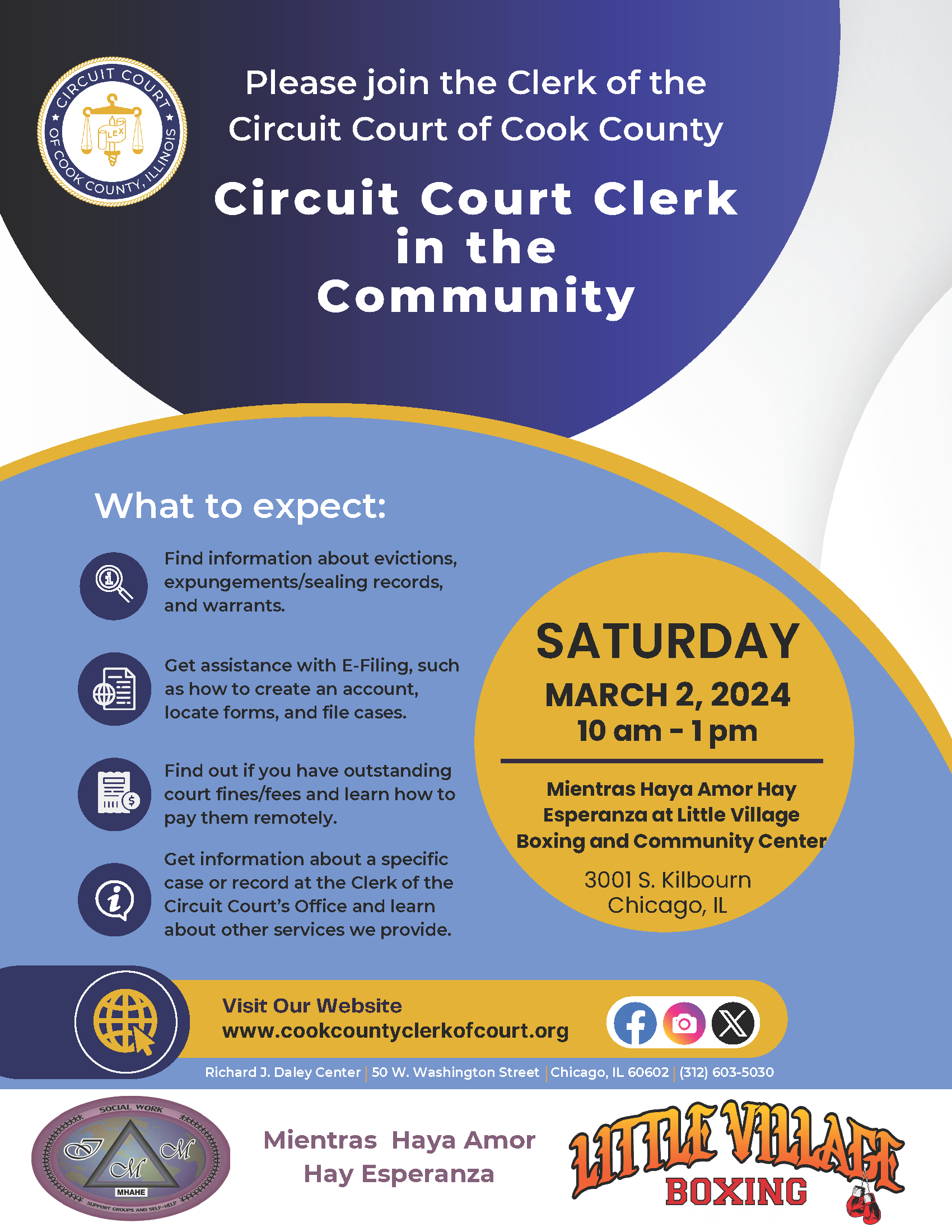 Events Clerk of the Circuit Court of Cook County
